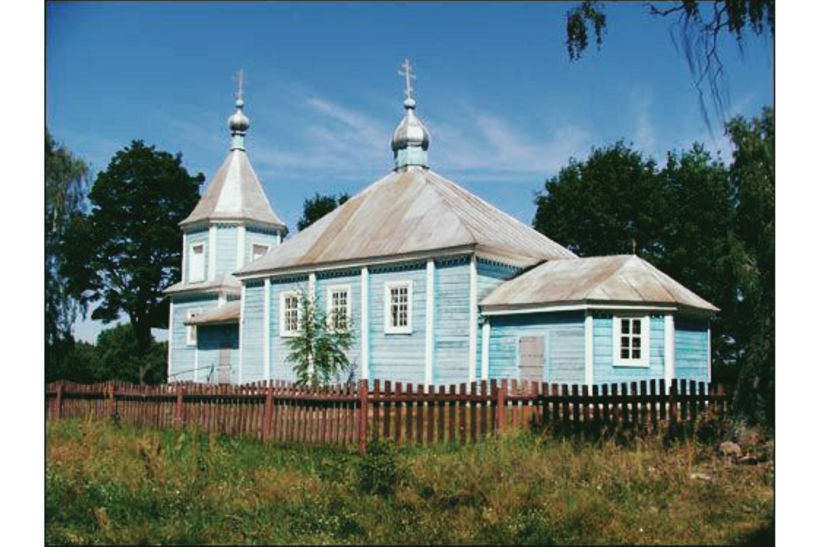 Так выглядела церковь Святого Николая Чудотворца в Малых Муринах